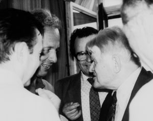 Pavel Cherenkov with Tom Ypsilantis